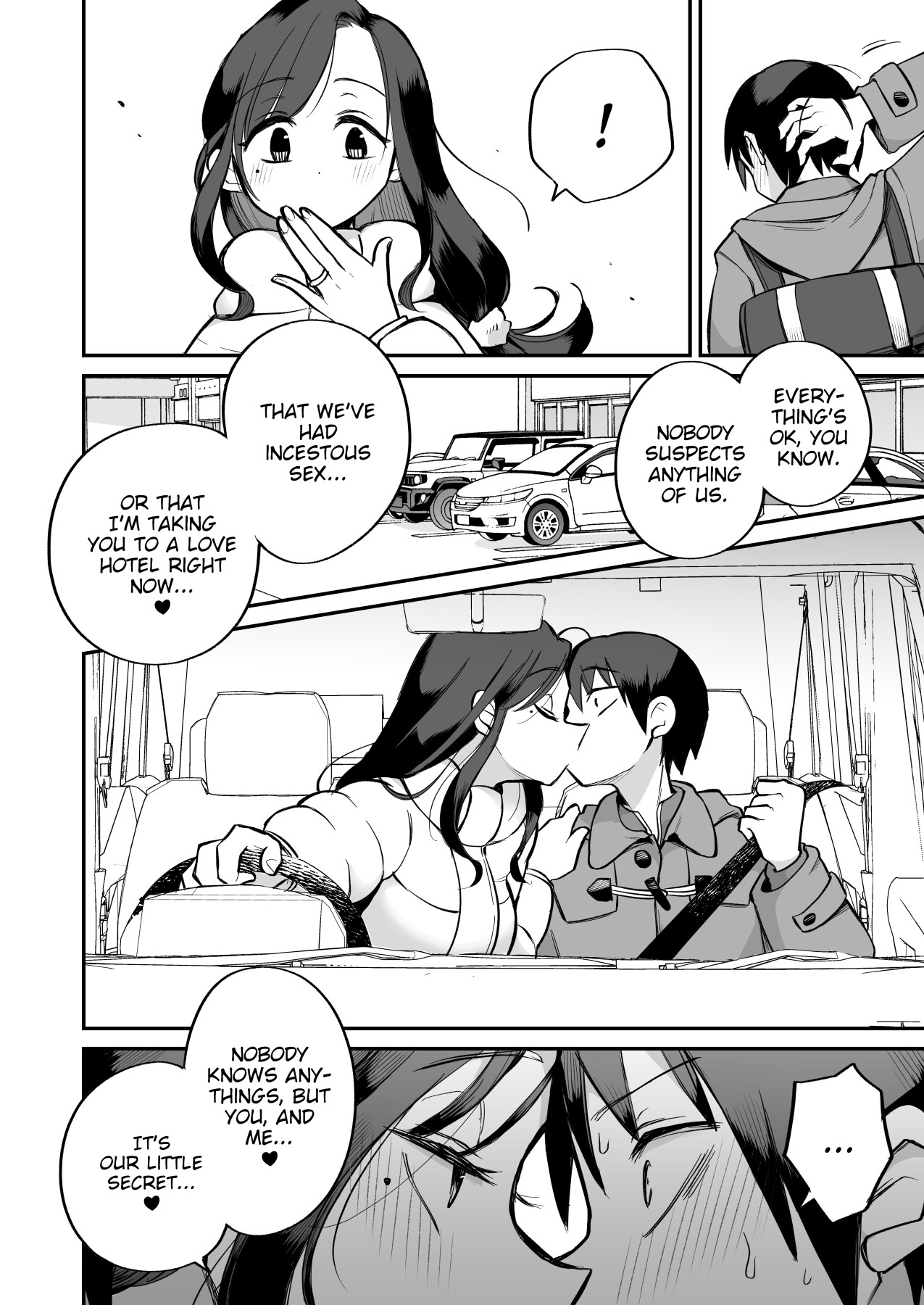Hentai Manga Comic-Watching Porn with my Pushy Stepmom ~The Love Hotel~-Read-7